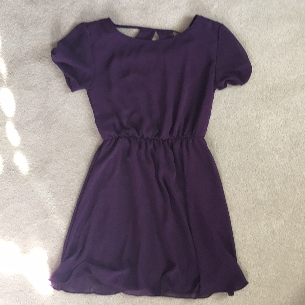 Nordstrom BP Dee Elle purple dress